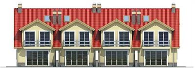 Hubert 1 - segment s elewacja