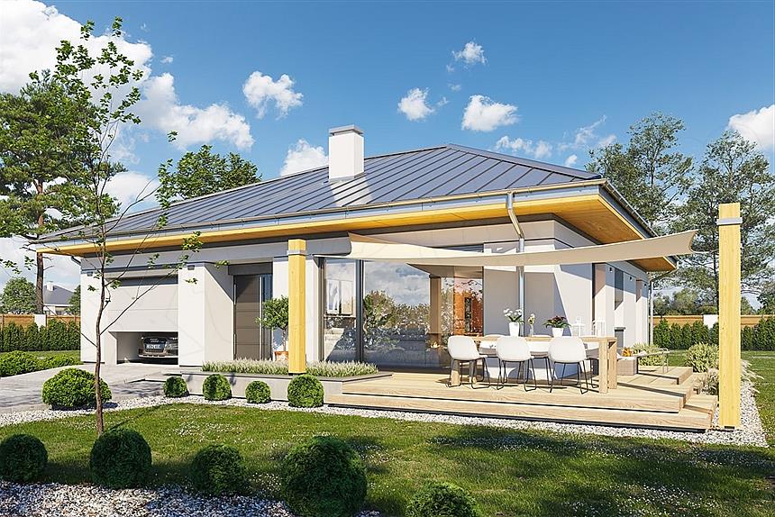Projekt domu Dom na słonecznej