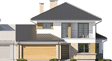 Kasjopea 2 wariant B elewacja