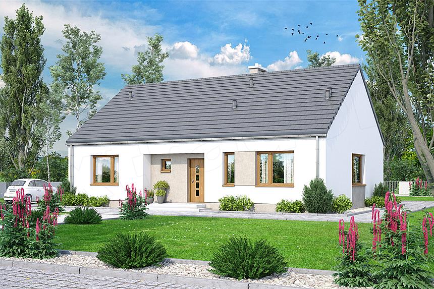 Projekt domu Mokka Minimo