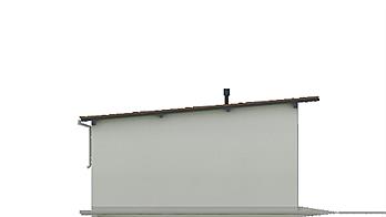 G35 - Budynek garażowy elewacja