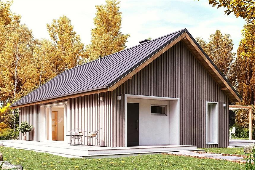 Projekt domu Wakacyjny 2