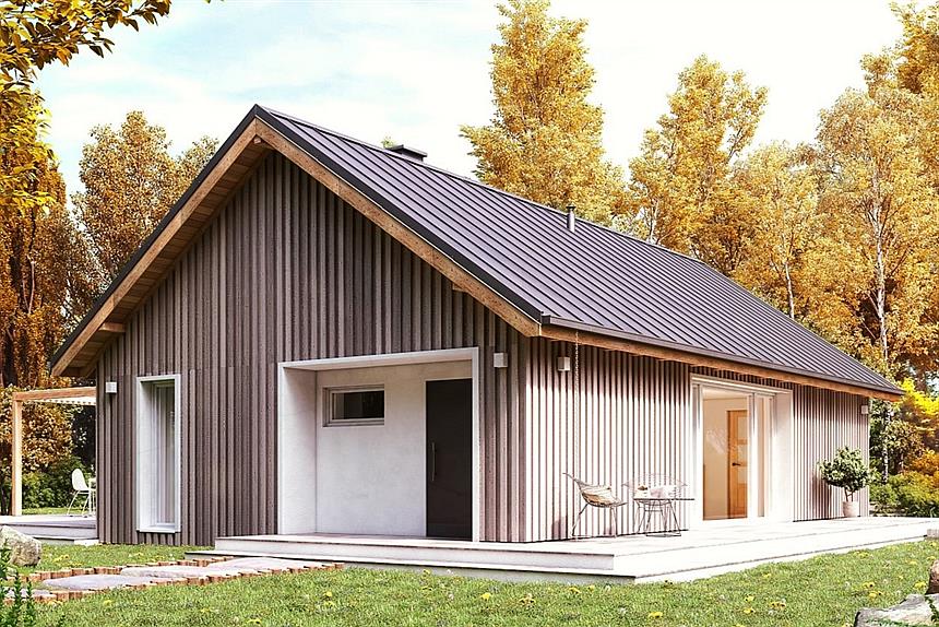 Projekt domu Wakacyjny 2