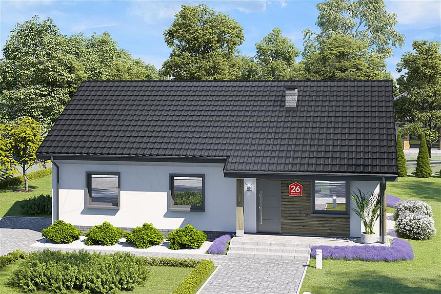 Projekt domu Dom przy Bukowej 26
