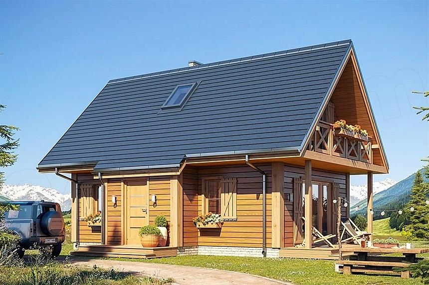 Projekt domu Sosenka 4