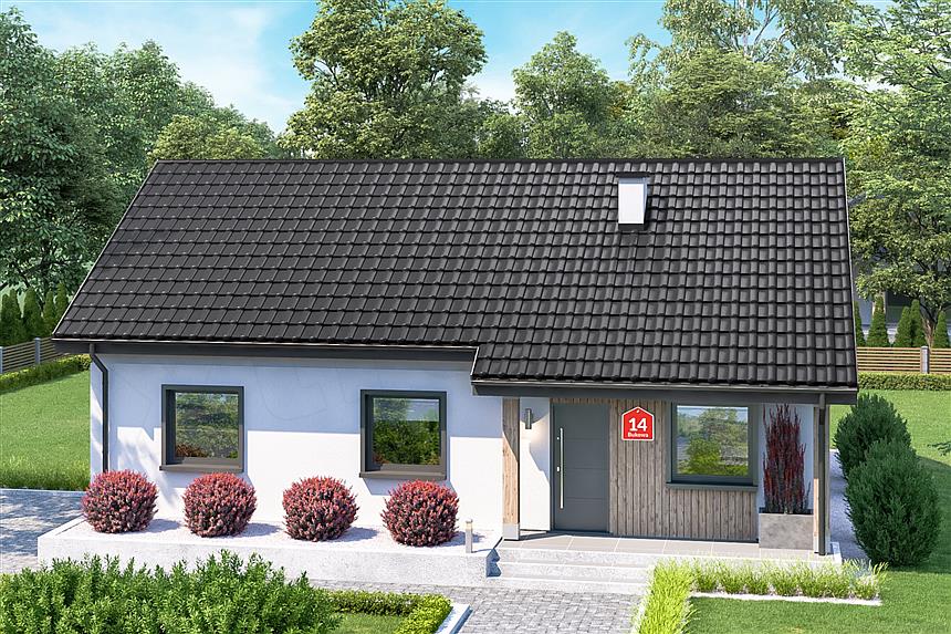 Projekt domu Dom przy Bukowej 14
