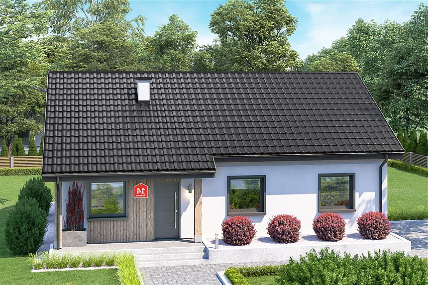 Projekt domu Dom przy Bukowej 14