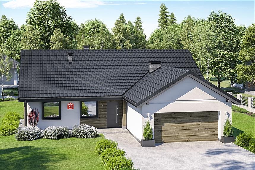 Projekt domu Dom przy Bukowej 27