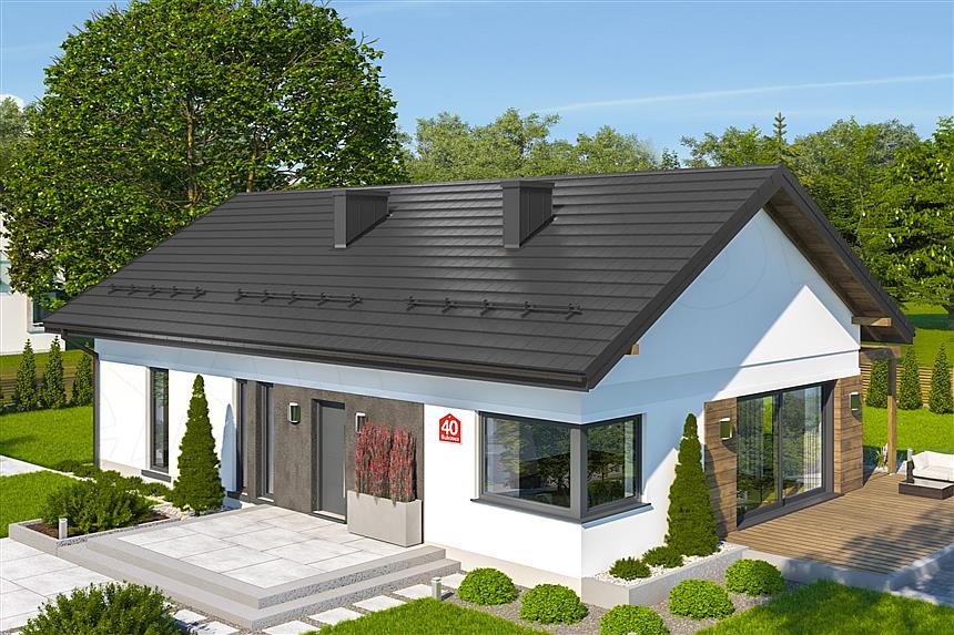 Projekt domu Dom przy Bukowej 40