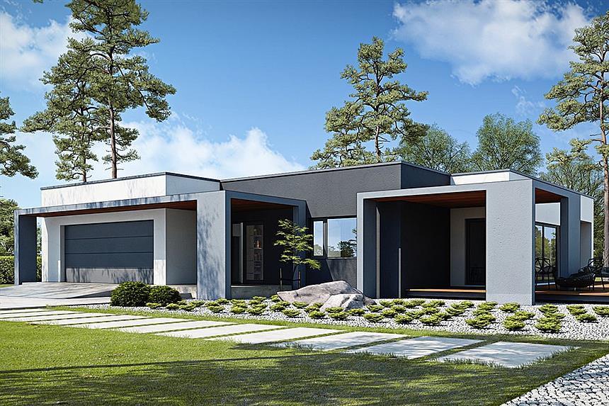 Projekt domu Przejrzysty D27