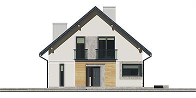 Dom przy Cyprysowej 54 elewacja