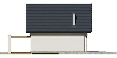 Dom przy Cyprysowej 54 elewacja