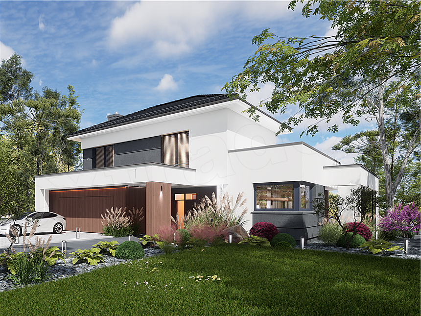 Projekt domu Domidea 104d 2G