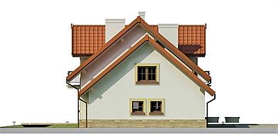 Dom przy Modrzewiowej 14 elewacja