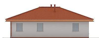 G66 - Budynek garażowo - gospodarczy elewacja