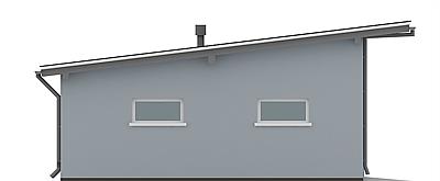 G102 - Budynek garażowy elewacja