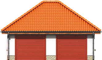 Garaż g 2 (01) elewacja