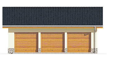 Garaż G29 elewacja