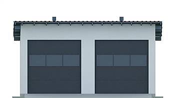 G26 - Budynek garażowy elewacja