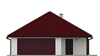 G27 - Budynek garażowo - gospodarczy elewacja