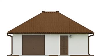 G19 - Budynek garażowo - gospodarczy elewacja