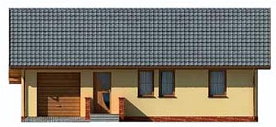 Bergamo 2 dom letniskowy elewacja