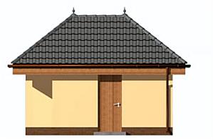 G181 budynek gospodarczy elewacja