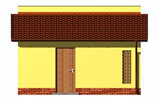 G182 budynek gospodarczy elewacja