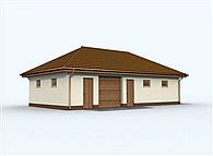 G127 garaż trzystanowiskowy