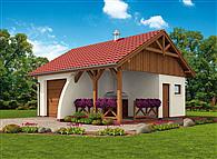 G41 szkielet drewniany budynek gospodarczy