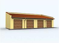 G94 garaż czterostanowiskowy