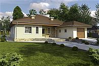 Sroka z garażem 1-st. [A]