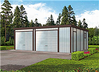 GB21 projekt budynku gospodarczego