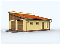 G110 garaż dwustanowiskowy