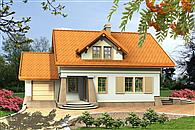 Wilga z garażem 1-st. [A]