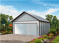 GB24 projekt budynku gospodarczego