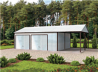 GB28 projekt budynku gospodarczego