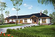 Filipek z garażem 1-st. bliźniak [A-BL]