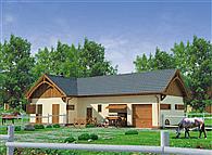 S13 Stajnia dla koni - 4 boksy