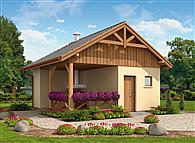 G44 budynek gospodarczy bez bramy