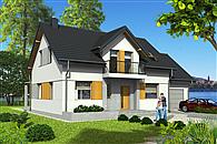 Tymek z garażem 1-st. [A]