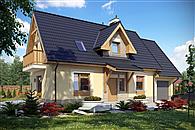 Muchomorek z garażem 1-st. [A]