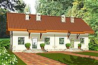 Florek bez garażu bliźniak [B-BL]