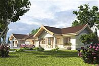 Kuropatwa z garażem 1-st. bliźniak [A-BL1]