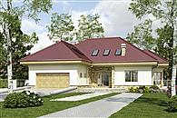 Wrona z garażem 2-st. [A1]