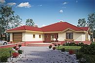 Bocian z garażem 1-st. [A]