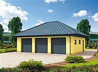 G306 garaż trzystanowiskowy