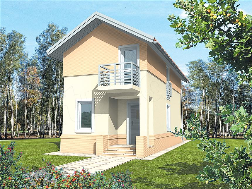 Projekt domu Moniczka