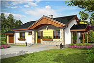 Dino II z garażem 1-st. [A]