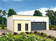 G316 garaż dwustanowiskowy z pomieszczeniem gospodarczym